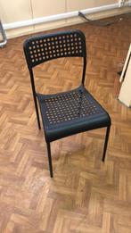 IKEA ADDE Eetkamerstoel, zwart 7 stuks, Enlèvement, Utilisé, Noir, Cinq, Six Chaises ou plus