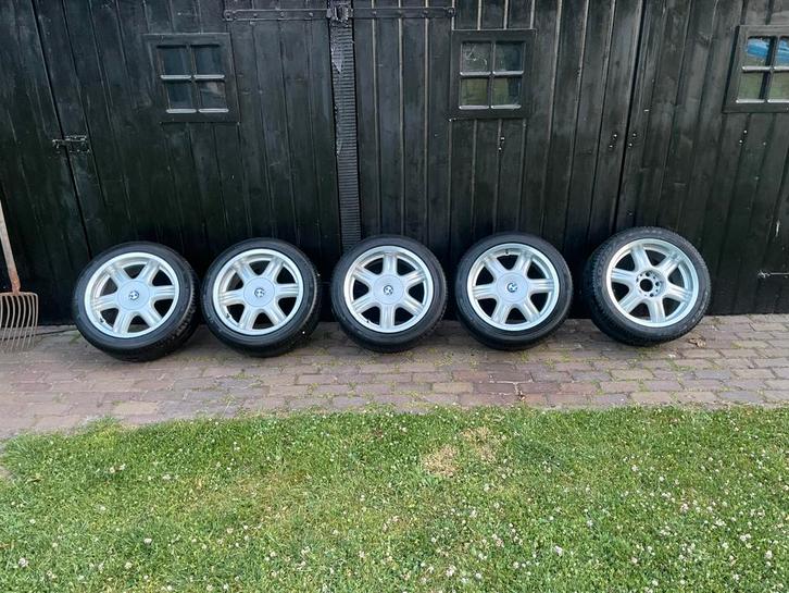 Originele set bmw 17” e34 e32 velgen., Auto-onderdelen, Remmen en Aandrijving, BMW, Ophalen