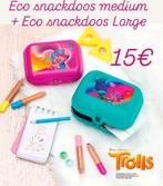 Tupperware eco snackset Trolls, Ophalen of Verzenden, Nieuw
