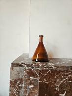 Bruin glazen vaas, Huis en Inrichting, Woonaccessoires | Vazen, Ophalen of Verzenden, Zo goed als nieuw, Glas