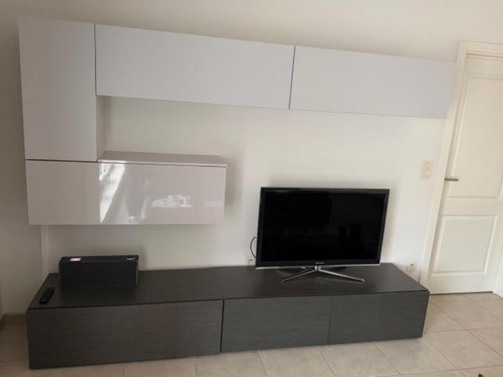Televisiemeubel + L-vormige kast, Huis en Inrichting, Kasten |Televisiemeubels, Zo goed als nieuw, Minder dan 100 cm, 200 cm of meer