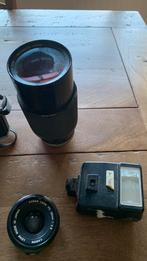Appareil photo Canon avec grand angle, un macro et un flash, Audio, Tv en Foto, Foto | Flitsers, Ophalen, Gebruikt, Canon