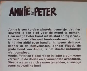 Stripverhalen Annie en Peter beschikbaar voor biedingen