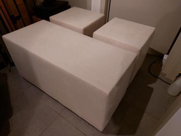 Poef - Hocker x3       µ9z beschikbaar voor biedingen