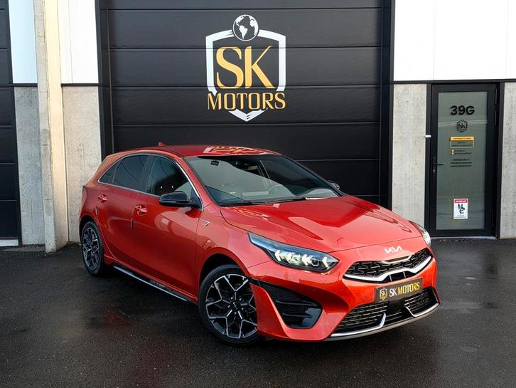 Ceed GT-LINE Facelift 120PK BTW Leder Camera LaneA Garantie, Auto's, Kia, Bedrijf, Te koop, (Pro) Cee d, ABS, Achteruitrijcamera