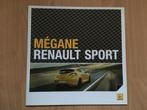 Brochure Renault Megane SPORT 2009, Ophalen of Verzenden, Renault
