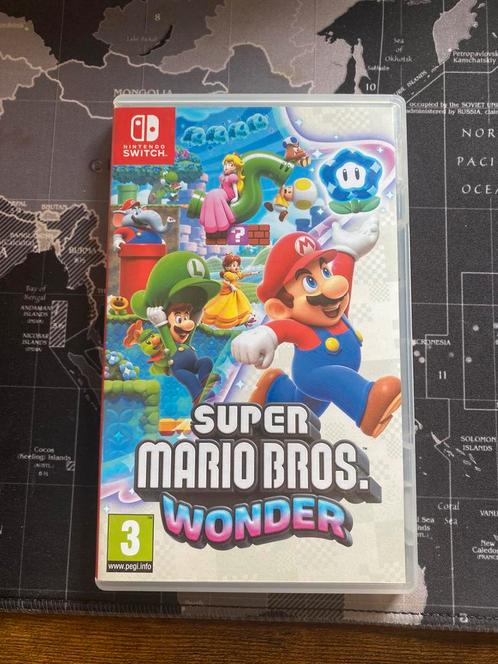 Super Mario Bros. Wonder, Games en Spelcomputers, Games | Nintendo Switch, Avontuur en Actie, Vanaf 3 jaar, Online, Ophalen