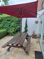 Tuintafel „picknick” voor 8/10 personen, Tuin en Terras, Tuintafels, Ophalen, Rechthoekig, Hout