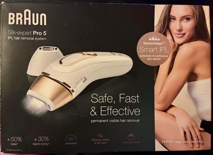 BRAUN SILK EXPERT PRO 5, Handtassen en Accessoires, Uiterlijk | Lichaamsverzorging, Zo goed als nieuw, Ophalen
