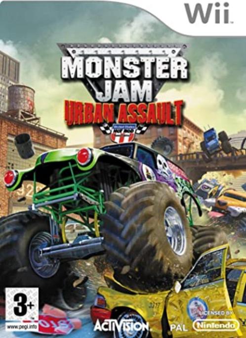 Monster Jam Urban Assault, Consoles de jeu & Jeux vidéo, Jeux | Nintendo Wii, Utilisé, Course et Pilotage, 1 joueur, À partir de 3 ans