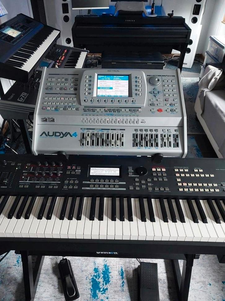 Audya 4 module en ketron sd40 module, Muziek en Instrumenten, Soundmodules, Zo goed als nieuw, Ophalen