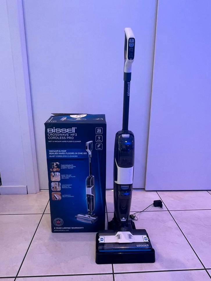 Bissell CrossWave HF3 comme neuf, Elektronische apparatuur, Stofzuigers, Zo goed als nieuw, Waterstofzuiger, Reservoir, Ophalen