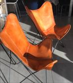 2 Vlinderstoelen 70€/st, Ophalen, Twee, Overige kleuren, Leer