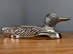 Zilveren eend voor foie gras, Antiek en Kunst, Ophalen of Verzenden