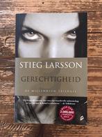 Stieg Larsson - Gerechtigheid, Stieg Larsson, Ophalen of Verzenden, Zo goed als nieuw