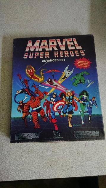 Jeu de role marvel super heroes advanced set beschikbaar voor biedingen