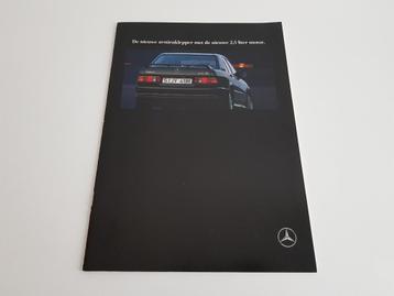 Brochure MERCEDES BENZ - 190E 2.5 - 16 - 1991 - néerlandais disponible aux enchères