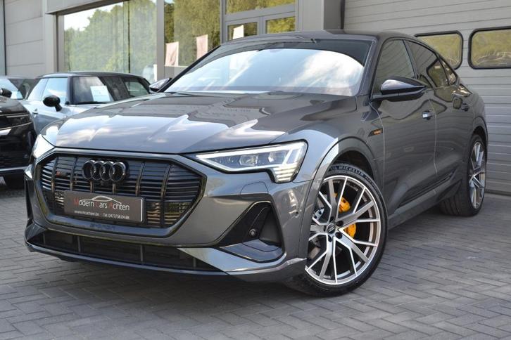 Audi E-Tron Q8 55 Sportback "S-Line" 2021 * 408 PK * SOH 97%, Auto's, Audi, Bedrijf, Te koop, Q8 e-tron, 360° camera, 4x4, ABS