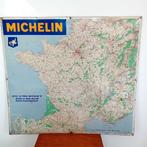Grote metalen kaart Michelin 1962, Verzamelen, Merken en Reclamevoorwerpen, Ophalen, Zo goed als nieuw, Gebruiksvoorwerp