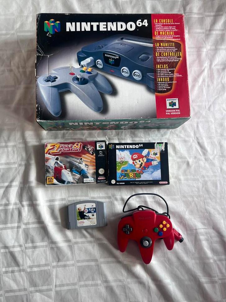 Nintendo N64 + games + controller, Games en Spelcomputers, Games | Nintendo 64, Zo goed als nieuw
