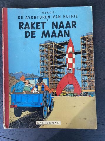 Hergé - De avonturen van Kuifje - Raket naar de maan - 1967 beschikbaar voor biedingen