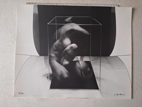 Vier kunstfoto's Guido Jendritzko met naakte vrouwen 1973, Antiek en Kunst, Kunst | Tekeningen en Fotografie, Ophalen of Verzenden