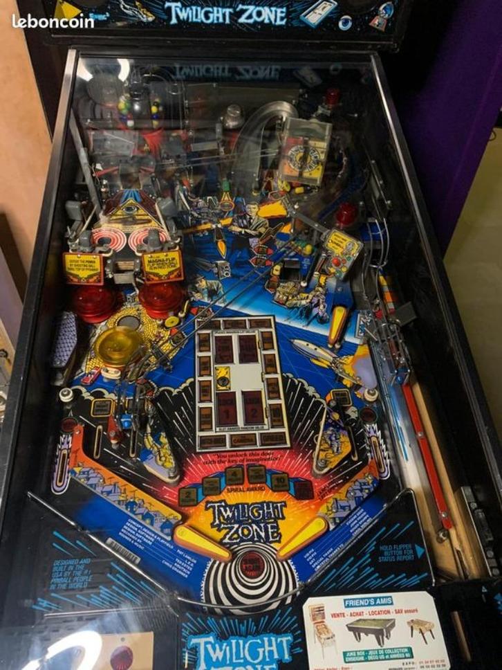 FLIPPER SCHEMERZONE - BALLY 1993, Verzamelen, Automaten | Flipperkasten, Zo goed als nieuw, Elektronisch, Flipperkast, Bally, Ophalen of Verzenden