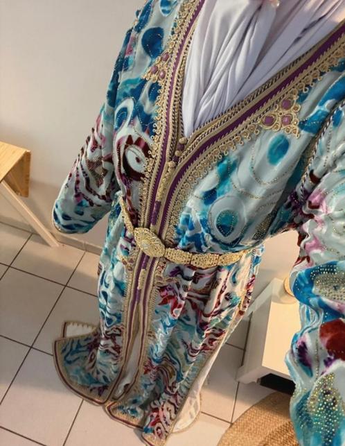 Marokkaanse kaftan, Kleding | Dames, Gelegenheidskleding, Zo goed als nieuw, Cocktailjurk, Maat 38/40 (M), Overige kleuren, Ophalen of Verzenden