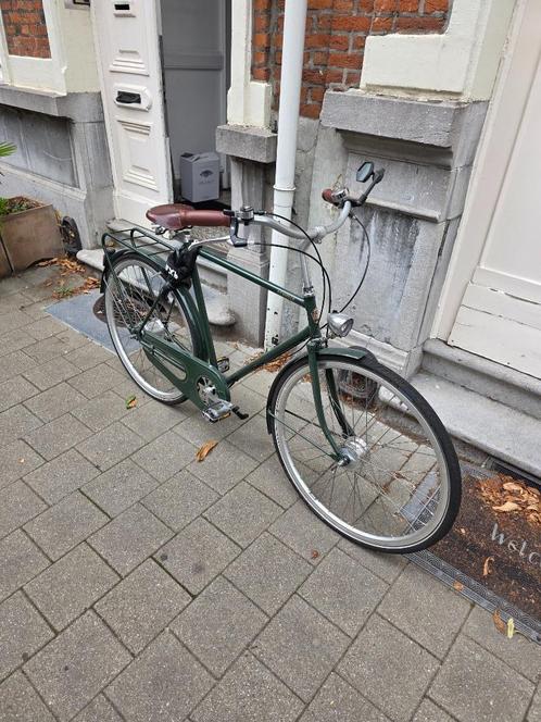 Ouderwetse heren fiets Nieuwstaat, Fietsen en Brommers, Fietsen | Heren | Herenfietsen, Nieuw, Overige merken, Versnellingen, Ophalen