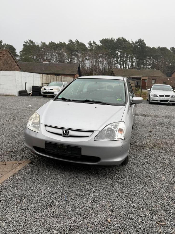 Honda Civic 1.4 benzine, Auto's, Honda, Bedrijf, Civic, Airconditioning, Benzine, Euro 4, Stadsauto, 5 deurs, Handgeschakeld, Zilver of Grijs