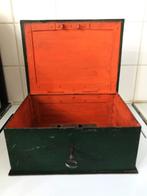 Geldkist Beaumont grote Kluis & sleutel 4,7kg Antiek🤑😎💎🤗, Antiek en Kunst, Ophalen of Verzenden