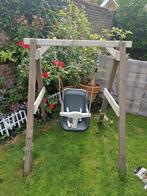 Balançoire en bois, hauteur totale 134 cm, Enlèvement, Comme neuf, Balançoire