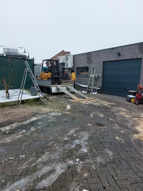 Rol poort geïsoleerd elektrisch afstandsbediening, Doe-het-zelf en Bouw, Rolluiken, Zo goed als nieuw, Ophalen