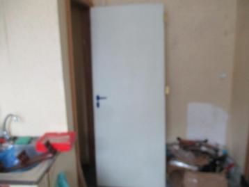 6 portes d'intérieur avec charnières et serrures, 75 à 150 cm, Enlèvement, Utilisé, Vitre comprise