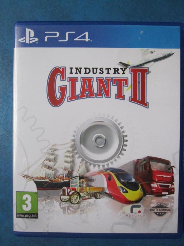 Industry Giant II (PS4), Games en Spelcomputers, Games | Sony PlayStation 4, Zo goed als nieuw, Strategie en Constructie, 1 speler