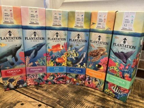 Plantation rum Vintage set 2022 "Under the sea", Verzamelen, Wijnen, Nieuw, Overige typen, Zuid-Amerika, Vol, Ophalen of Verzenden