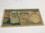 Belgisch Congo 100 Frank 1956, Ophalen of Verzenden