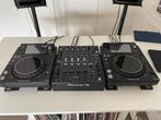 2 PIONEER XDJ1000 MK2 + 1 PIONEER DJM750 MK2 (GEEN SCHADE), DJ