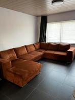 U-Zetel Salon met opbergvak en bedfunctie, Huis en Inrichting, Ophalen, Zo goed als nieuw, Stof
