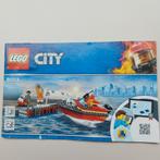 Lego city boot en brand, Ophalen, Zo goed als nieuw, Lego