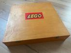 Lego vintage opberg doos met inhoud, Ensemble complet, Lego, Utilisé, Enlèvement ou Envoi