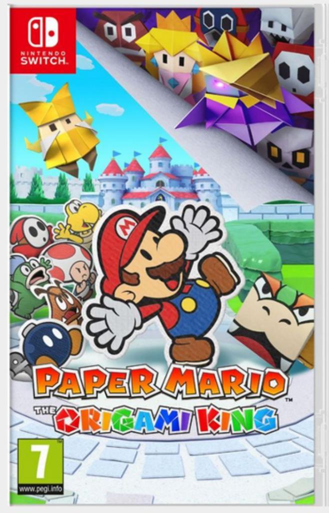 Paper Mario The Origami King SWITCH, Games en Spelcomputers, Games | Nintendo Switch, Zo goed als nieuw, Avontuur en Actie, 1 speler