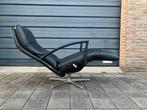 Zwarte Durlet Dayton relax Medi, Mono-move NIEUWSTAAT!!, Huis en Inrichting, Ophalen of Verzenden, Leer, Leolux stressless conform himolla hukla rolf benz natuzzi xooon