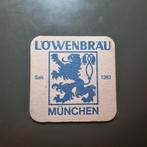 Sous Bock Löwenbräu (modèle 1), Verzamelen, Biermerken, Ophalen of Verzenden, Gebruikt, Viltje(s), Overige merken