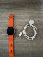 Apple Watch Ultra 2 49MM Titanium, Handtassen en Accessoires, Smartwatches, Ophalen, Zo goed als nieuw