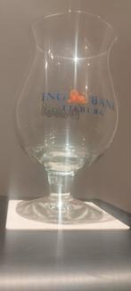 Duvel glas ING bank, Ophalen of Verzenden, Zo goed als nieuw