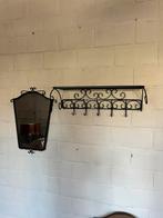 Vintage Gietijzeren kapstok met spiegel, Ophalen, Gebruikt