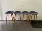 4 Hay barkrukken, About a Stool A33, Huis en Inrichting, Barkrukken, Ophalen, Met voetsteun, 60 tot 90 cm, Zo goed als nieuw