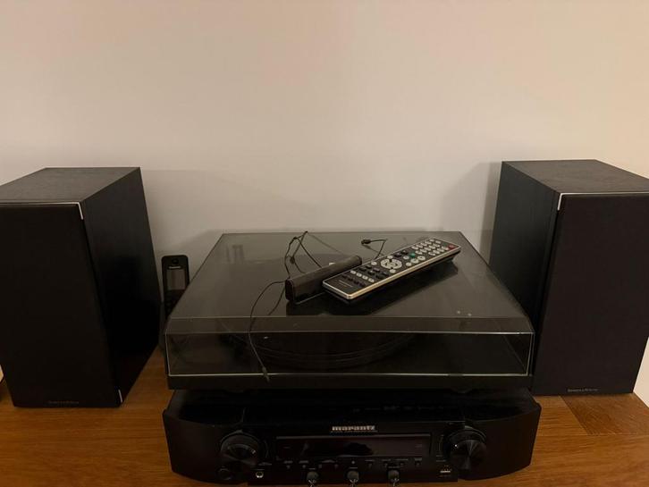 Stereo Marantz - Bowers & Wilkins, Audio, Tv en Foto, Stereoketens, Zo goed als nieuw, Tuner of Radio, Speakers, Overige merken