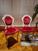 Romantische stoelen., Ophalen, Hout, Twee, Klassiek